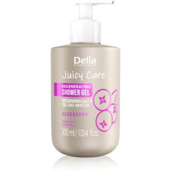 Delia Cosmetics Juicy Care Blueberry gel de dus regenerabil - imagine 2